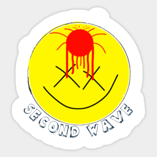 Second Wave 10 Sticker